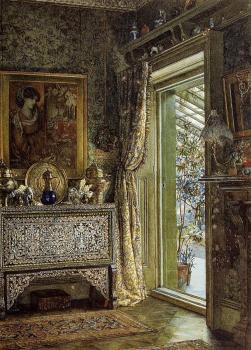 Sir Lawrence Alma-Tadema : Drawing Room, Holland Park